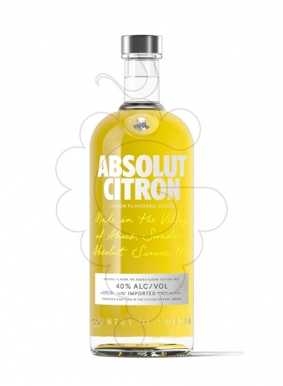 Foto Vodka Absolut Citron