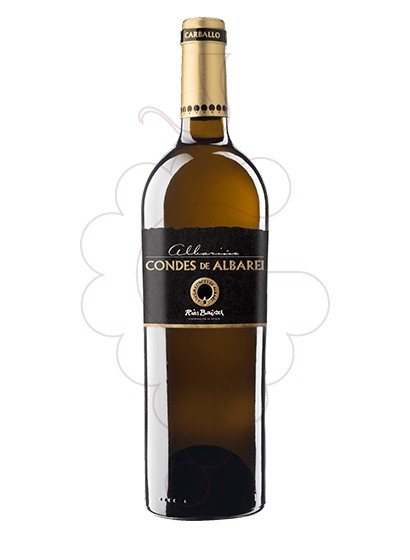 Foto Albariño Condes Albarei Carballo Galego vino blanco