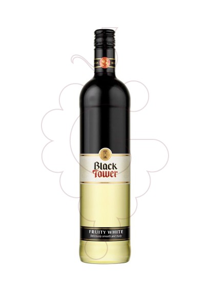Foto Black Tower Fruity White vino blanco