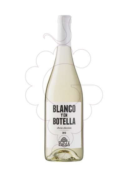 Foto Blanco y en Botella vino blanco