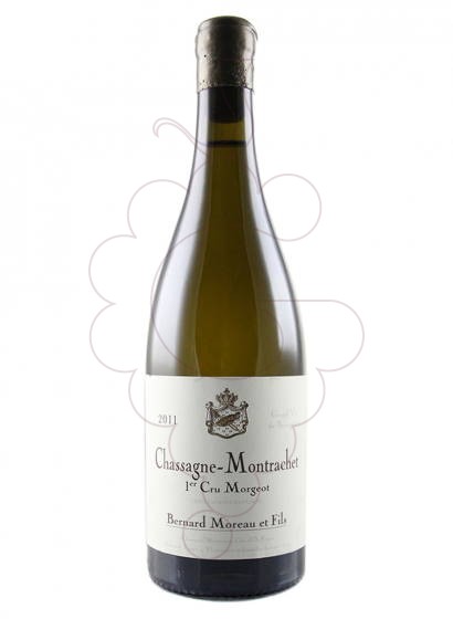 Foto Bernard Moreau Chassagne-Montrachet 1er Cru Morgeot vino blanco