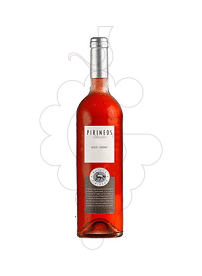 Foto Bodega Pirineos Merlot Cabernet Rosat vino rosado