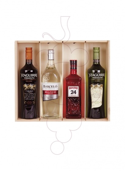 Foto Cajas Navidad Pack 2 Botellas de Vino + Cava