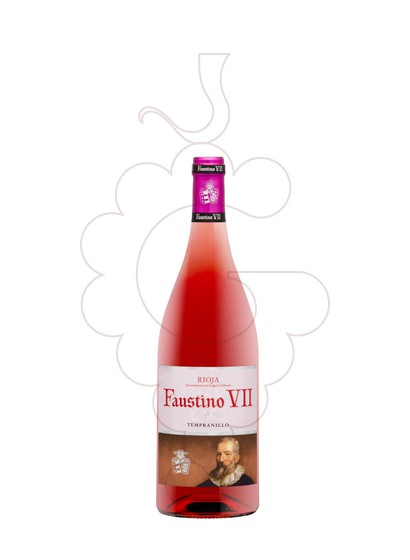 Foto Faustino VII Rosat (mini) vino rosado