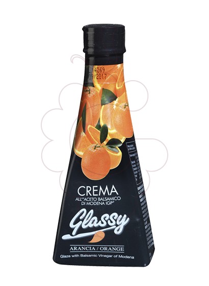 Foto Vinagre Glassy Crema Aceto Balsamico Orange
