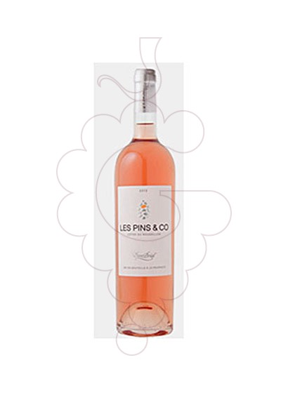 Foto Les Pins & Co Rosat vino rosado