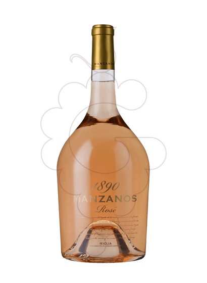 Foto Manzanos 1890 Rosado Magnum vino rosado