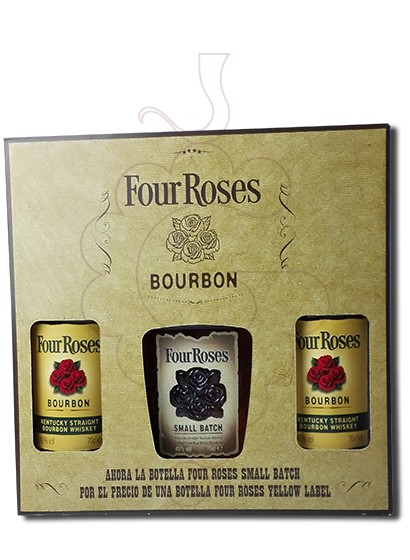 Foto Whisky Four Roses Pack (2 u + 1 Small Batch)