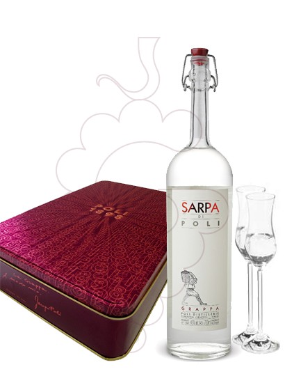 Foto Grappa Poli Sarpa Pack (1 u + 2 copas)