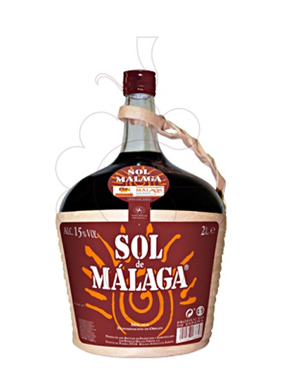 Foto Sol de Málaga Garrafa vino generoso