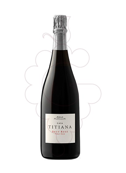 Foto Titiana Pinot Noir Rosado Magnum vino espumoso