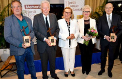 Jordi Grau y M. Dolors Segarra distinguidos con el Premio T