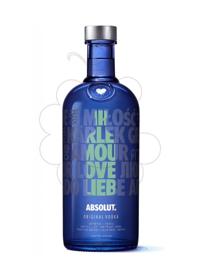 Foto Vodka Absolut Love Edition