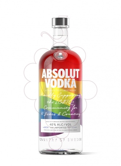 Foto Vodka Absolut Rainbow LGTBI Edition