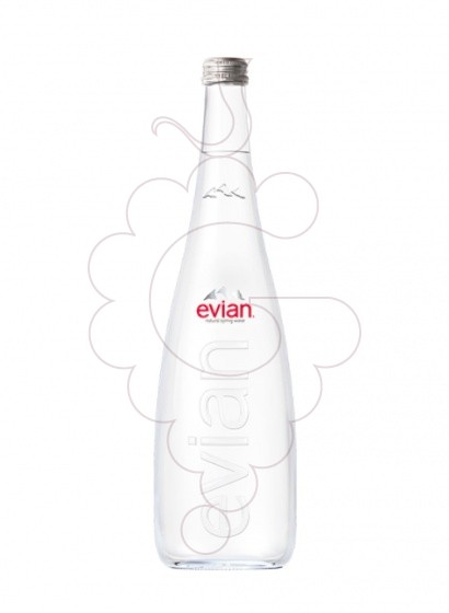 Foto Refrescos Aigua evian natural 75 cl