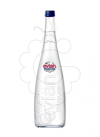 Foto Refrescos Aigua evian sparkling 75 cl