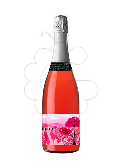 Foto Al rosa que l'amor s'hi posa vino espumoso