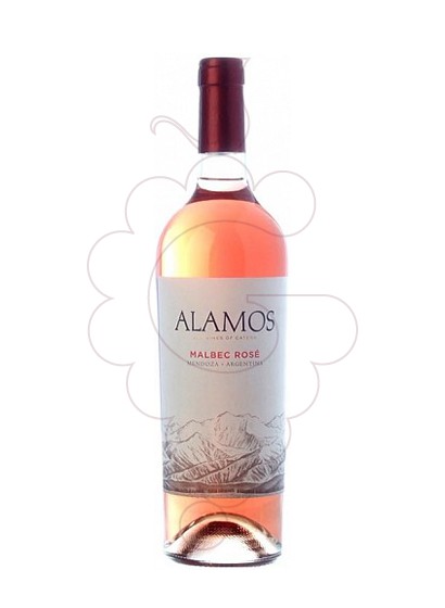 Foto Alamos Malbec Rose vino rosado