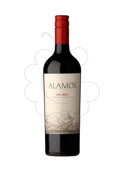 Foto Alamos Malbec vino tinto