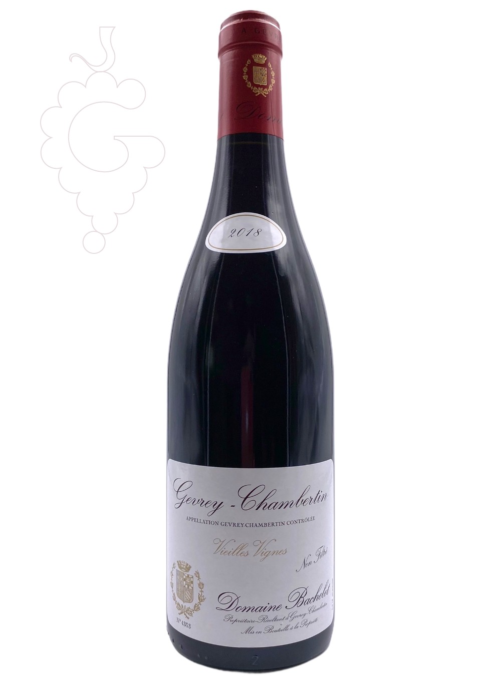 Foto Bachelet Gevrey-Chambertin Vielles Vignes vino tinto