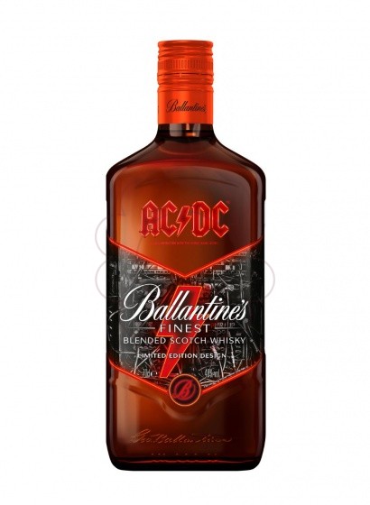 Foto Whisky Ballantines ACDC