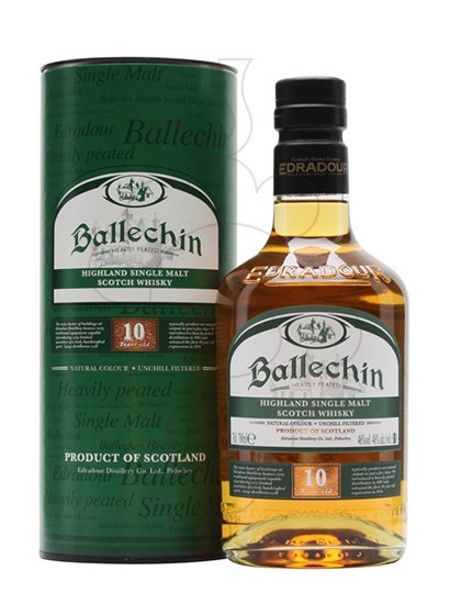 Foto Whisky Ballechin 10 Años