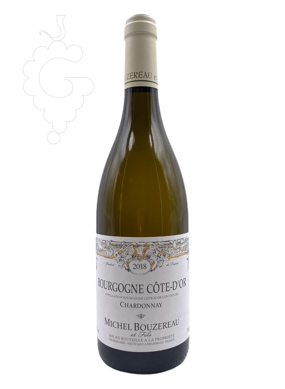Foto Bouzereau Bourgogne Côte-d'Or Chardonnay vino blanco