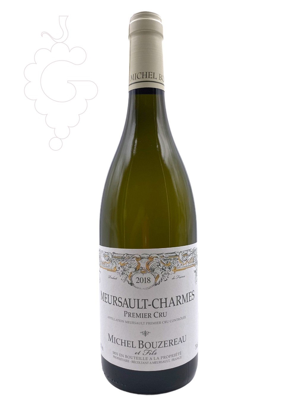 Foto Bouzereau Meursault 1er Cru Les Charmes vino blanco