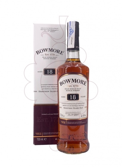 Foto Whisky Bowmore 18 Años