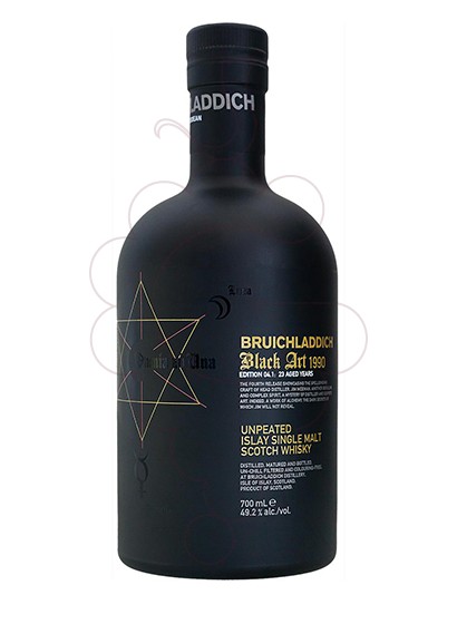 Foto Whisky Bruichladdich Black Art 1990