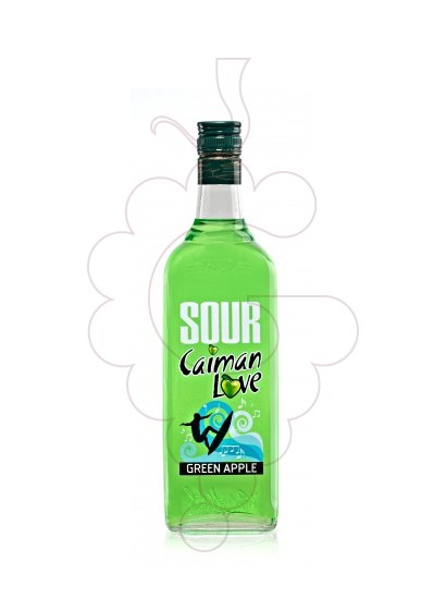 Foto Licor Caiman Love Green Apple Sour