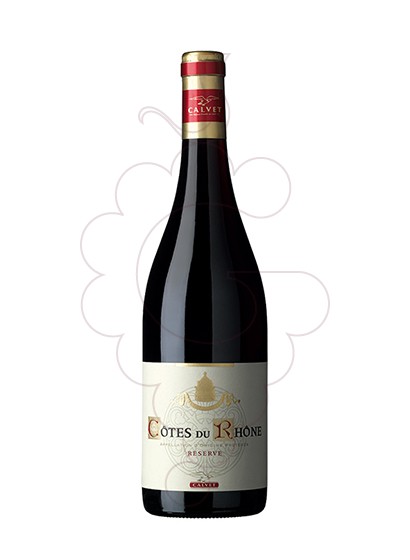 Foto Calvet Cotes du Rhone  vino tinto