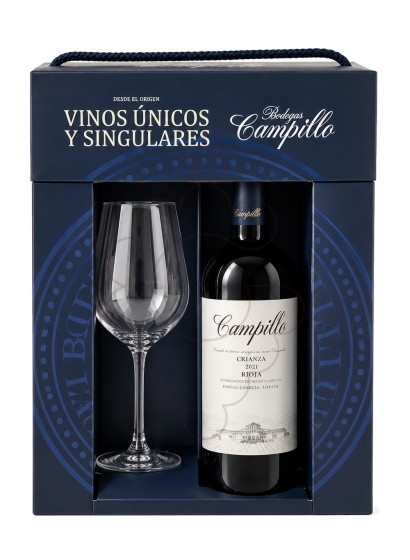 Foto Cajas regalo Campillo crianza 1 bot + copa
