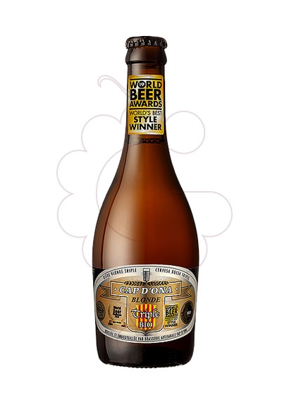 Foto Cerveza Cap d'Ona Blonde Triple Bio (mini)