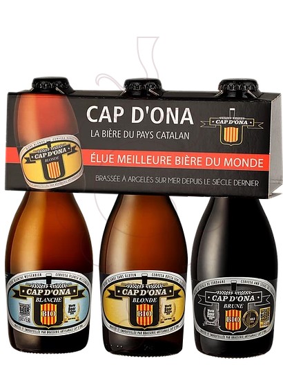 Foto Cerveza Cap d'Ona Bio Pack 3 u