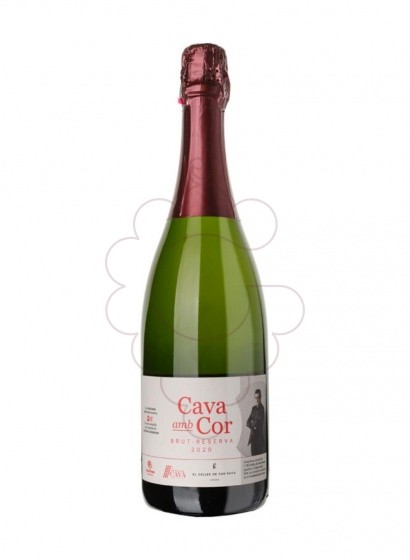 Foto Cava amb cor brut reserva vino espumoso