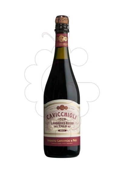 Foto Lambrusco Cavicchioli Rosso vino espumoso
