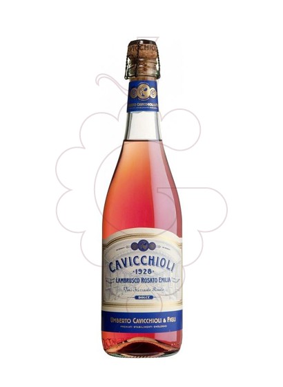 Foto Lambrusco Cavicchioli Rosato vino espumoso