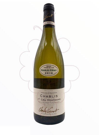 Foto Charles Vienot Chablis 1er Cru Montmains vino blanco