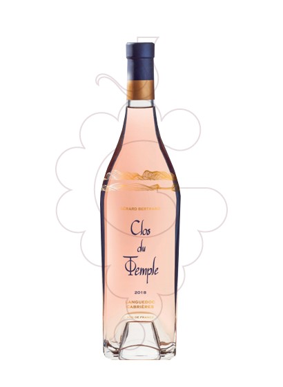 Foto G.Bertrand Clos du Temple vino rosado