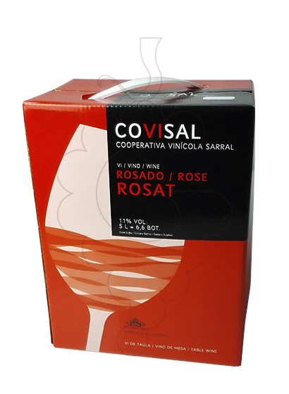 Foto Covisal Rosat Box vino rosado