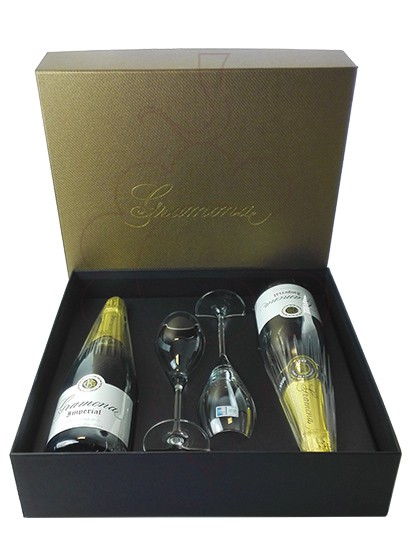 Foto Cajas regalo Gramona Imperial Pack (2 u + 2 copas)