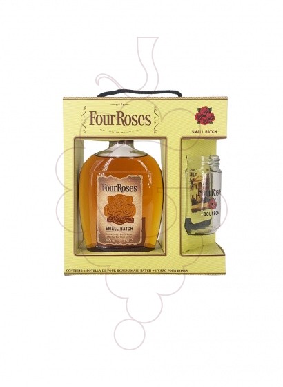 Foto Whisky Four Roses Small Batch Pack (1 u + 1 vaso)