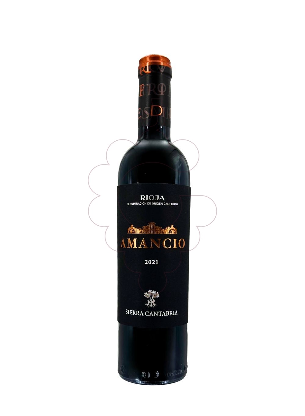 Foto Amancio negre 2021 37,5cl vino tinto