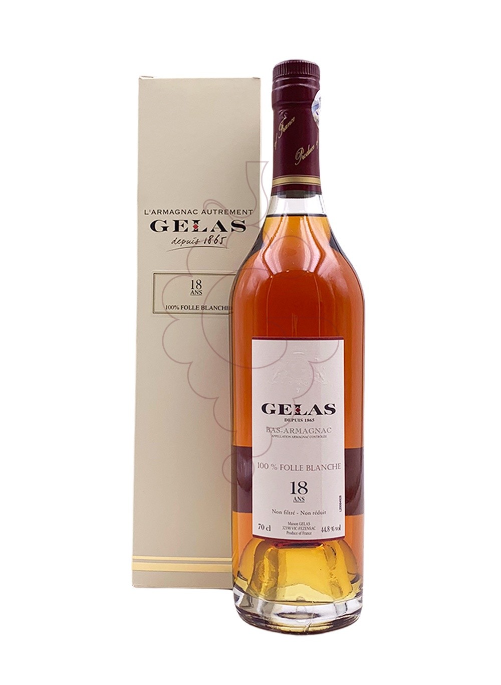 Foto Armagnac Armagnac Gélas Folle Blanche 18 Años