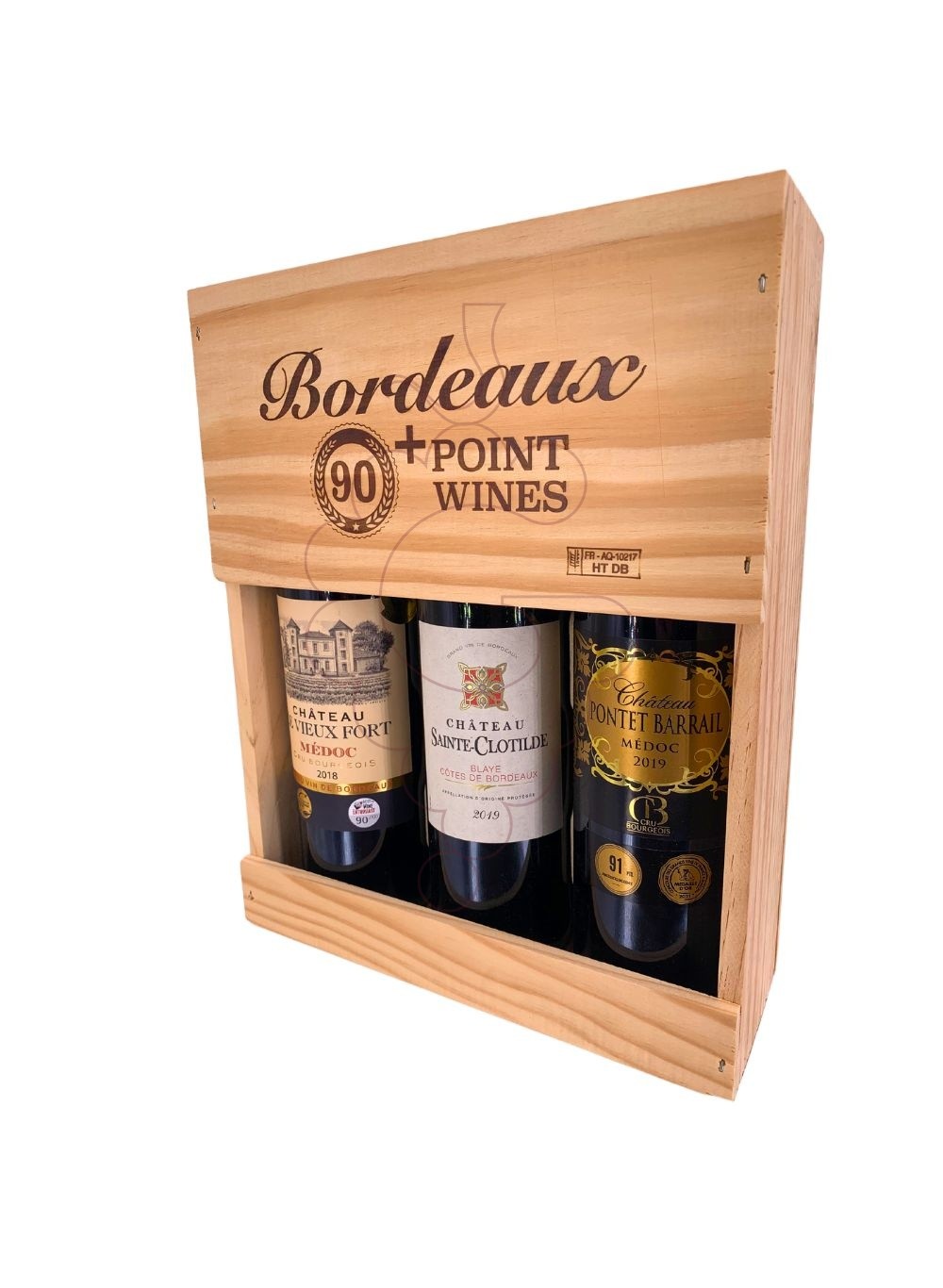 Foto Cajas regalo Pack Bordeaux +90 Points Wine