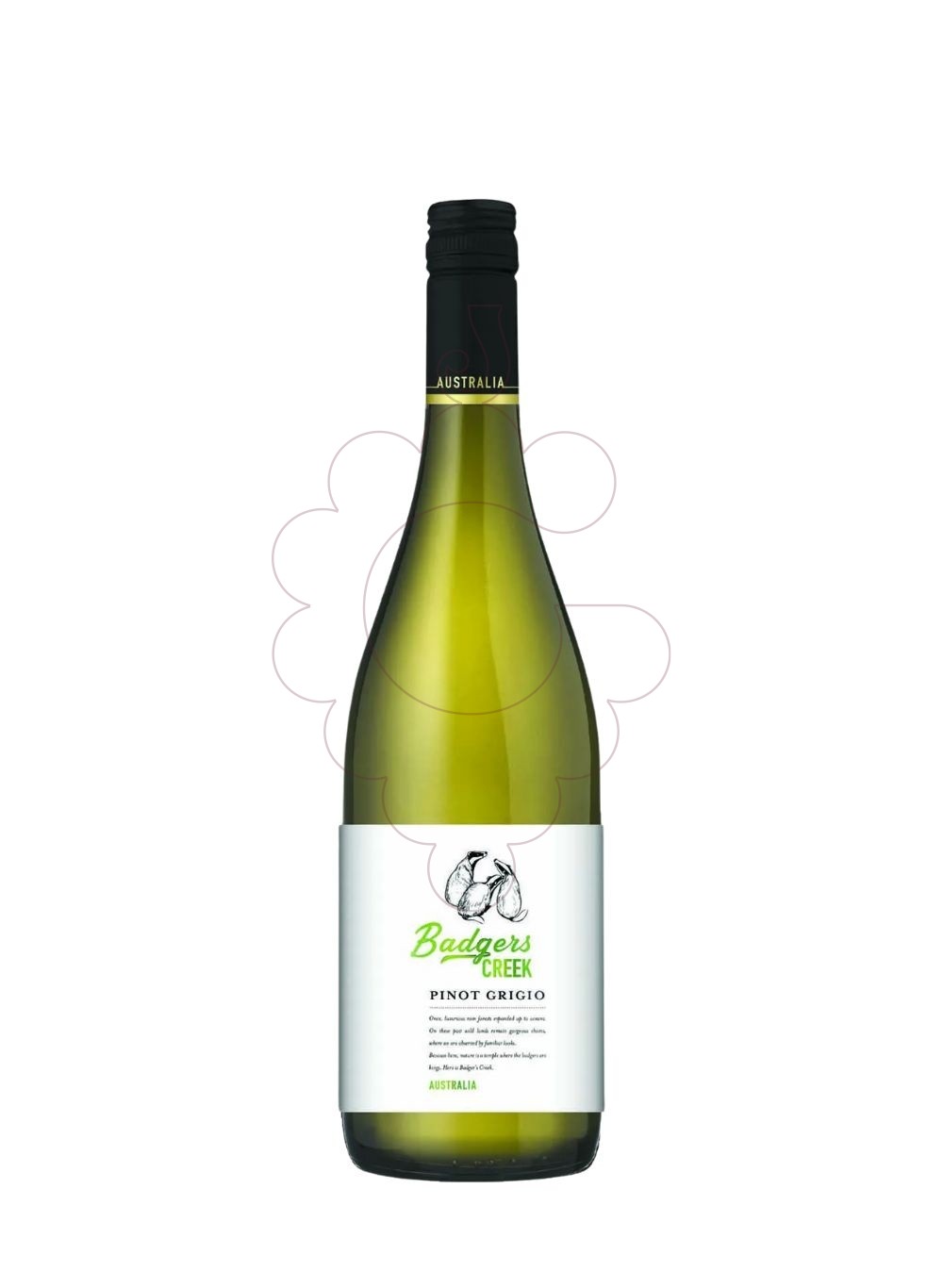 Foto Badgers creek pinot grigio 75 vino blanco