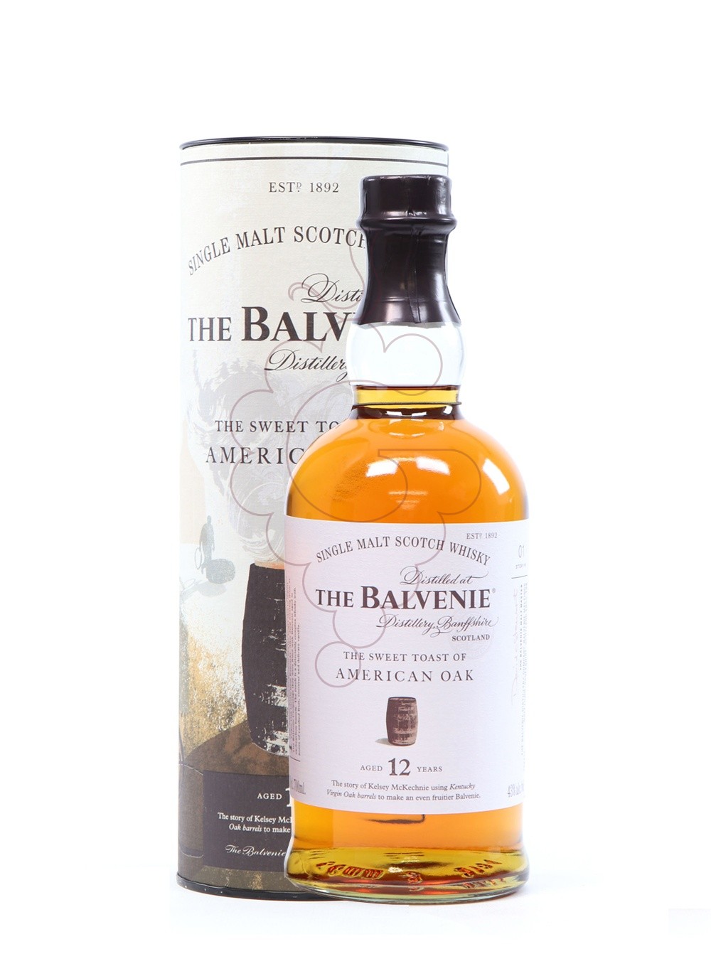 Foto Whisky Balvenie 12 american oak 70 cl