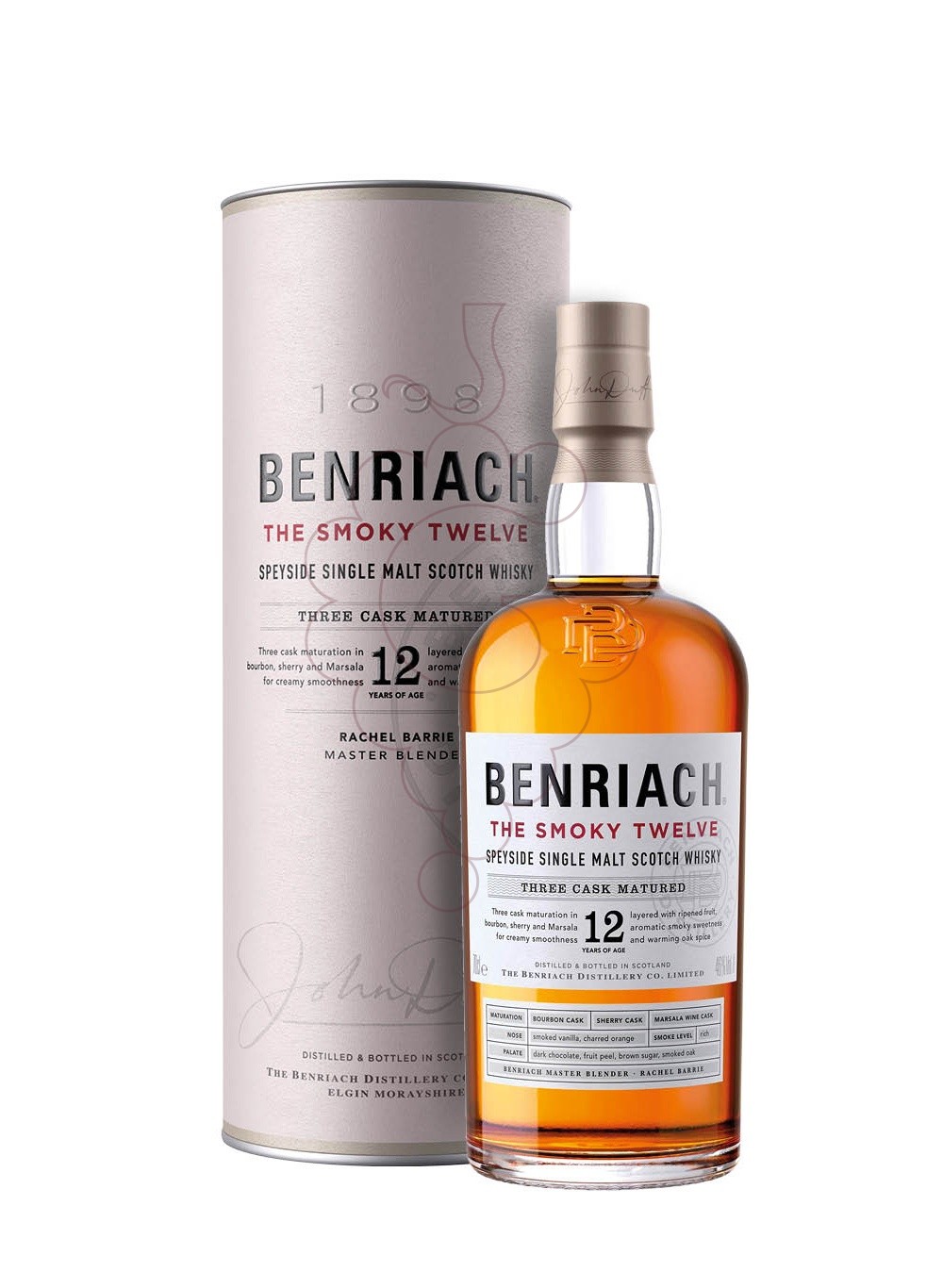 Foto Whisky The Benriach Smoky 12 Años