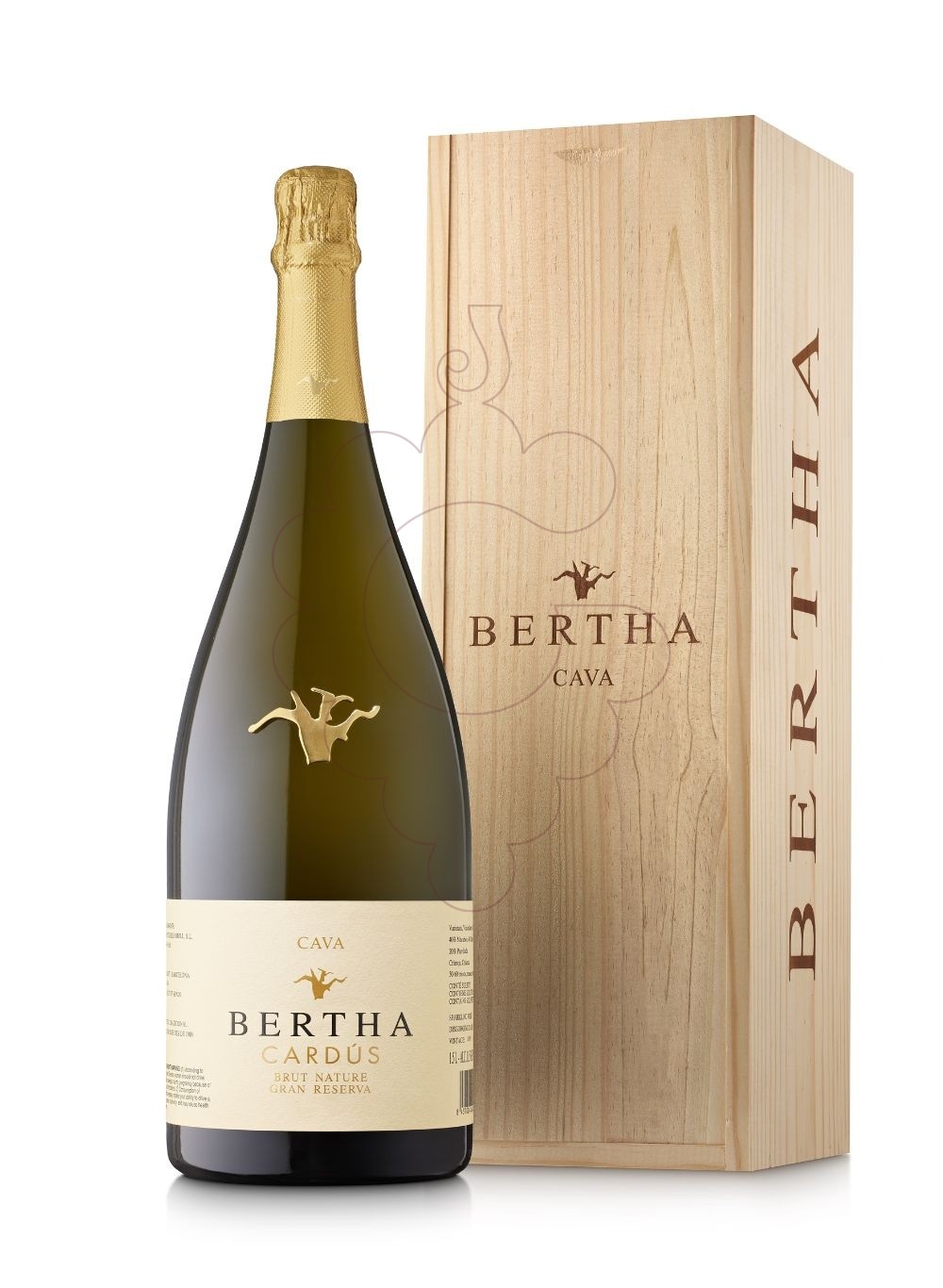 Foto Bertha Cardús Gran Reserva Brut Nature (Pack fusta) Magnum vino espumoso